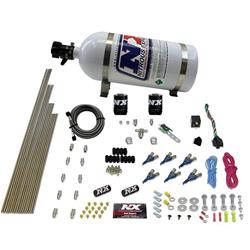 Nitrous System, 10 lb Bottle, V6 Gas EFI Kit, 60-90-120-150-200-250 HP, Kit