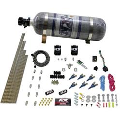 Nitrous System, 12 lb Bottle, V6 Gas EFI Kit, 60-90-120-150-200-250 HP, Kit