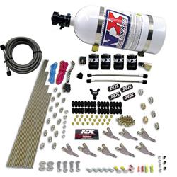 Nitrous System, 10 lb Bottle, Vortech, Nozzle Kit, Gas 200-500 HP, Kit