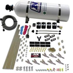Nitrous System, 15 lb Bottle, Vortech, Nozzle Kit, Gas 200-500 HP, Kit