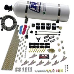 Nitrous System; STD Direct Port; Nitrous System; 200-500 WHP; Incl. 15 lb. Bottle/Brackets; STD Nozzles; Fuel/