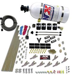 Nitrous Oxide Injection System Kit, 8-Cyl S.T.D.(Annular Nozzle) Direct Port;For EFI Applications