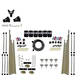 Nitrous System, Triple-D System, No Bottle, 500 HP, Dry, 3 Stage, Kit