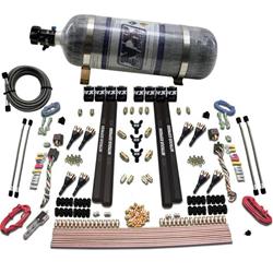 Nitrous Oxide System, Express Shark SX2, Direct Port/Intake, 1,200 hp, 12 lb. Bottle, Kit