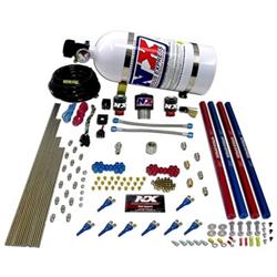 Nitrous System; Shark Direct Port; Nitrous System; 8 Cyl.; 200-600 WHP; Gasoline, 10 lb Bottle