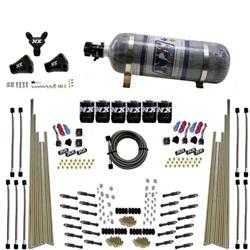 8 CYL DRY DIRECT PORT, THREE STAGE, 6 SOLENOIDS, W/ COMPOSITE BOTTLE (200-600HP)