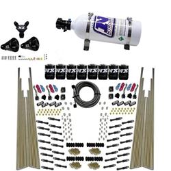 8 CYL DRY DIRECT PORT, FOUR STAGE, 8 SOLENOIDS, WITH 5LB BOTTLE (200-600HP)