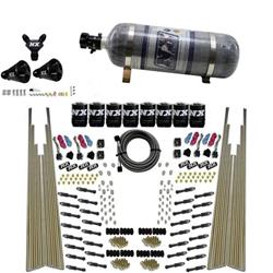8 CYL DRY DIRECT PORT, FOUR STAGE, 8 SOLENOIDS, W/ COMPOSITE BOTTLE (200-600HP)
