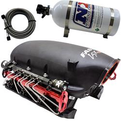 Nitrous Oxide System, Direct Port, FAST LSXHR Intake Manifold, 103mm Throttle Body, 500 HP, Kit