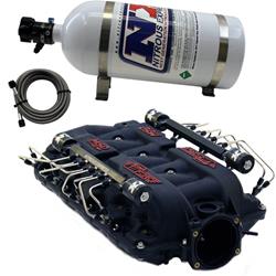 Nitrous Oxide System, Direct Port, MSD Airforce Intake Manifold, 500 HP, Kit