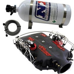 Nitrous Oxide System, Direct Port, MSD Airforce Intake, 500 HP, Kit