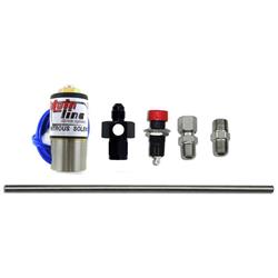 Nitrous Oxide Purge Kit, Mainline, -6 AN Hose, Purge Solenoid, Fittings, 3/16 in. Stainless Tubing, Kit
