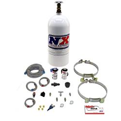 Nitrous Oxide System, MainLine, Wet, 50-150 hp, 10 lb. Bottle, White, EFI, Kit