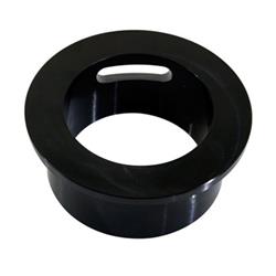 Throttle Body Spacers, Spacer Ring, 85mm, Billet Aluminum, Black Anodized, Replacement for Foxbody Plate System, Each