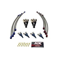 Nitrous System; Piranha Conversion Kit; 4 Cyl.; Incl. 4 Nozzles/4 Jets