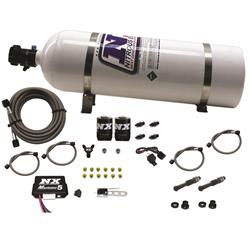 Nitrous System; SX2D Dual Stage Diesel Nitrous System; w/Mini Progressive Controller; Incl. 2 Lightning Soleno