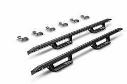 Nerf bar, EPYX, Steel, Black Textured Powdercoated, Cab Length, MegaCab, Dodge, RAM, Pair