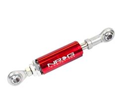 Engine Damper - B Series - Red Damper w/ Silver Brackets