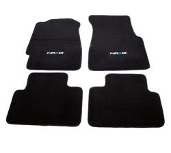 Floor Mats - 92-95 Honda Civic 2DR w/ "NRG" Logo (4 pieces)