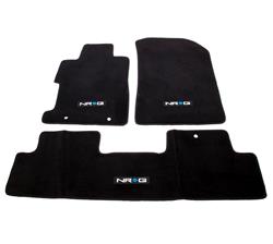 Floor Mats - 06-11 Honda Civic Si 2DR Coupe w/ "NRG" Logo (3 pieces)