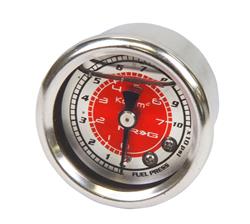 Fuel Regulator Gauge Red 100psi