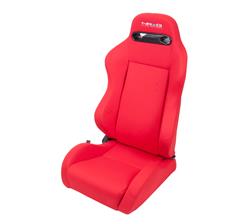 Type-R Cloth Sport Seat Red w/ Red Stitch w/ logo