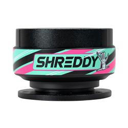 Quick Release - Black Body/Black ring with Shreddy Collab version 2 SFI no Horn