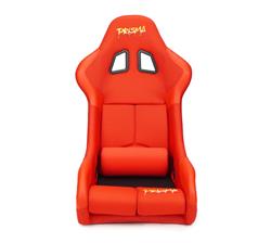 PRISMA FIA Competition Seat with Competition Fabric, FIA homologated, RED