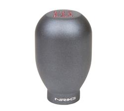 Shift Knob, 42mm, Gun Metal, Type-R, Manual 5-Speed, Thread On, Universal, Each