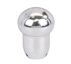 Shift Knob, Super Low Down, Mushroom, Silver, Manual 6-Speed, Slip Fit With Set Screws, Universal, Each