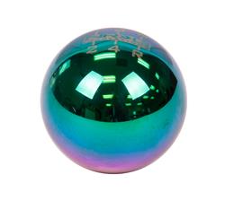 Shift Knob, Ball-Type, Round, Neochrome, Manual 6-Speed, Thread On, Universal, Each