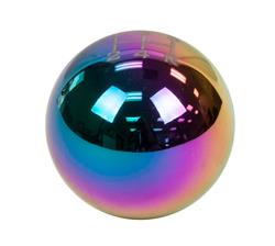 Shift Knob, Ball-Type, Round, Neochrome, Manual 5-Speed, Heavy Weight, Thread On, M10 x 1.5, Universal, Each