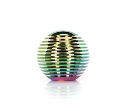Shift Knob, Heat Sink Droplet, Round, Neochrome Anodized, Thread on, Universal, Each