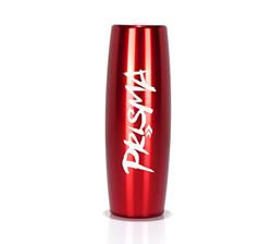 Shift Knob, Prisma, Cylinder/Tapered, Red, Aluminum, Thread On, Universal, Each