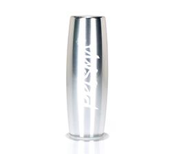 Shift Knob, Prisma, Cylinder/Tapered, Silver, Aluminum, Thread On, Universal, Each