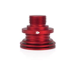 Shift Boot Retainer Red- Works with SK-350,450,480, 800 and Heat Sink Shift knobs (m18x1.5)