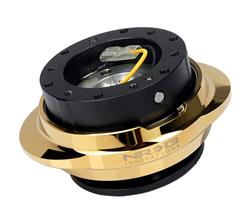 Quick Release Kit - Black Body / Shinny Chrome Gold Oval Ring