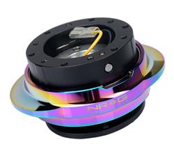 Quick Release Kit - Black Body / Shinny Multicolor Oval Ring