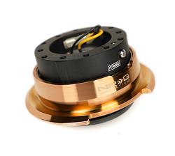 Quick Release Kit - Black/Chrome Rose Gold Ring
