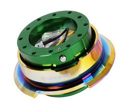 Quick Release - Green Body/Neo Chrome Ring