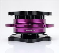 Quick Release - Black Shinny Body / Purple Shinny Ring SFI SPEC 42.1