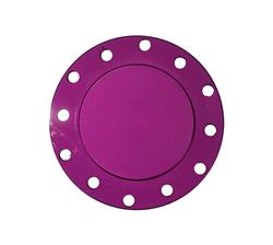 Horn Delete Plate Flush Fitting- Purple