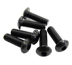 Steering Wheel Screw Kit Upgrade Black "FLAT"