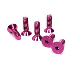 Steering Wheel Screw Kit Upgrade Pink "CONICAL"