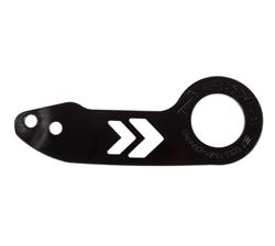 Rear tow hook - Universal Fitment - Black