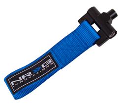 Blue - Bolt in tow strap - 5,000 Lbs Limit - BMW - E90, E92 3 series / R53 Mini 01-06