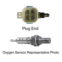 Oxygen Sensor, 4-Wire, 0-1 V, Buick, Cadillac, Chevy, GMC, Oldsmobile, Pontiac, V6/V8, Each