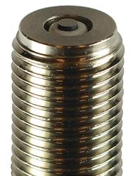 Spark Plug, Resistor, Nickel Tip, Copper Core, 10mm Thread Size, 0.750 in. Reach, Gasket Seat, Each