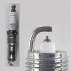 Spark Plug, Double Platinum, 14mm Threads, 25mm Reach, 5/8 in. Hex, Tapered Seat, Resistor, Each