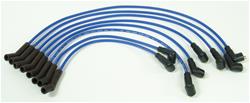 Spark Plug Wire Set, Stock Replacement, Direct Fit, Spiral Core, Blue Silicone Insulated Wire, 7.00mm, Land Rover, Range Rover, Set